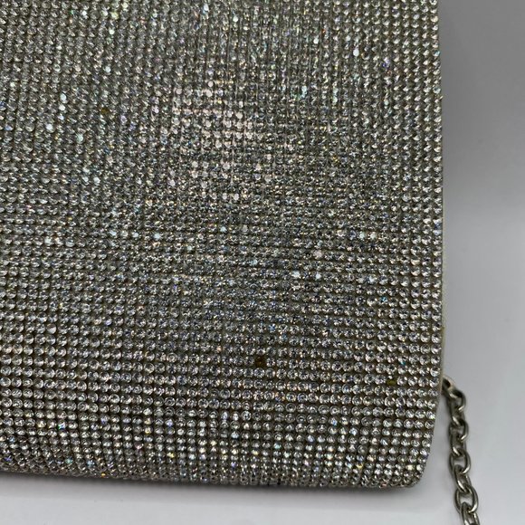 Aldo Sparkly Chain Rhinestone Bag - Picture 6 of 12